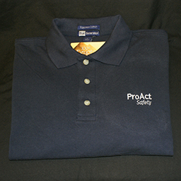Navy Short-sleeved Polo Shirt